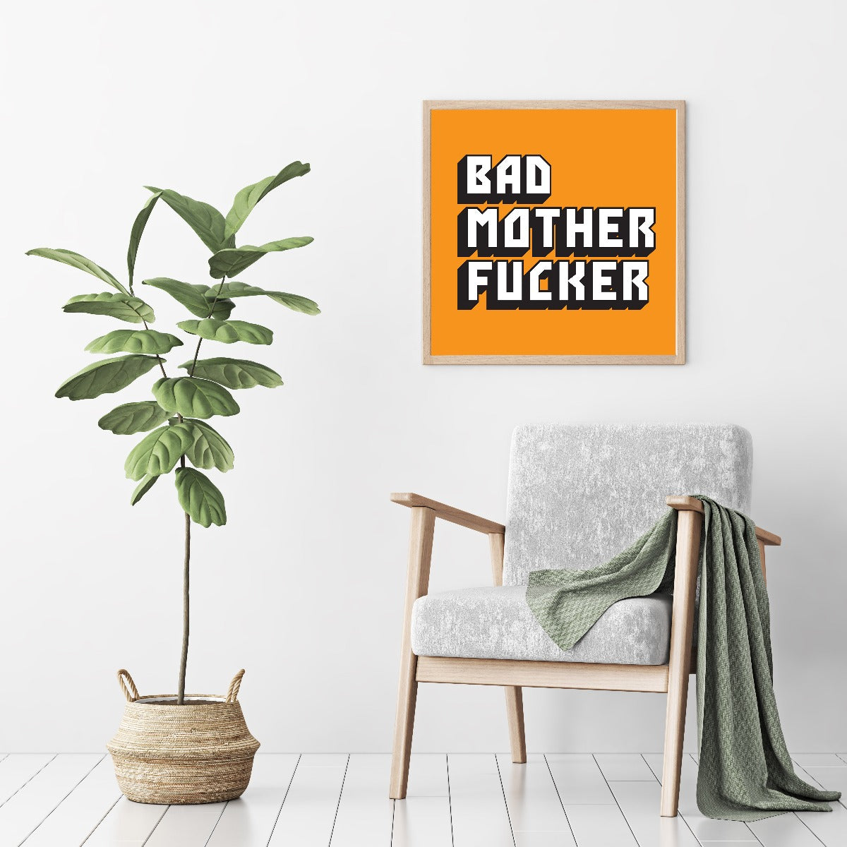 Bad Mother Fucker Pulp Fiction juliste