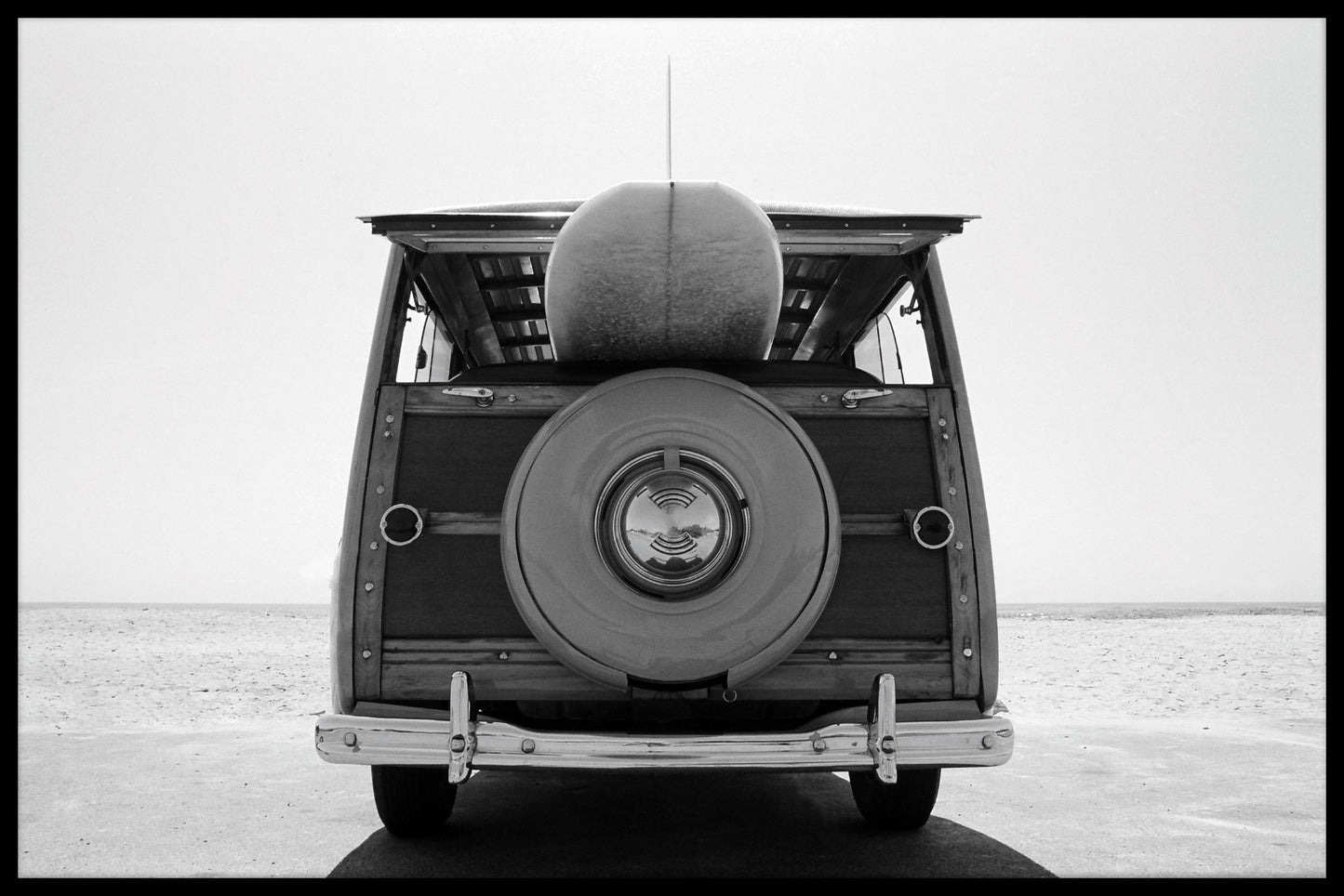 Wooden Station Wagon Surf juliste