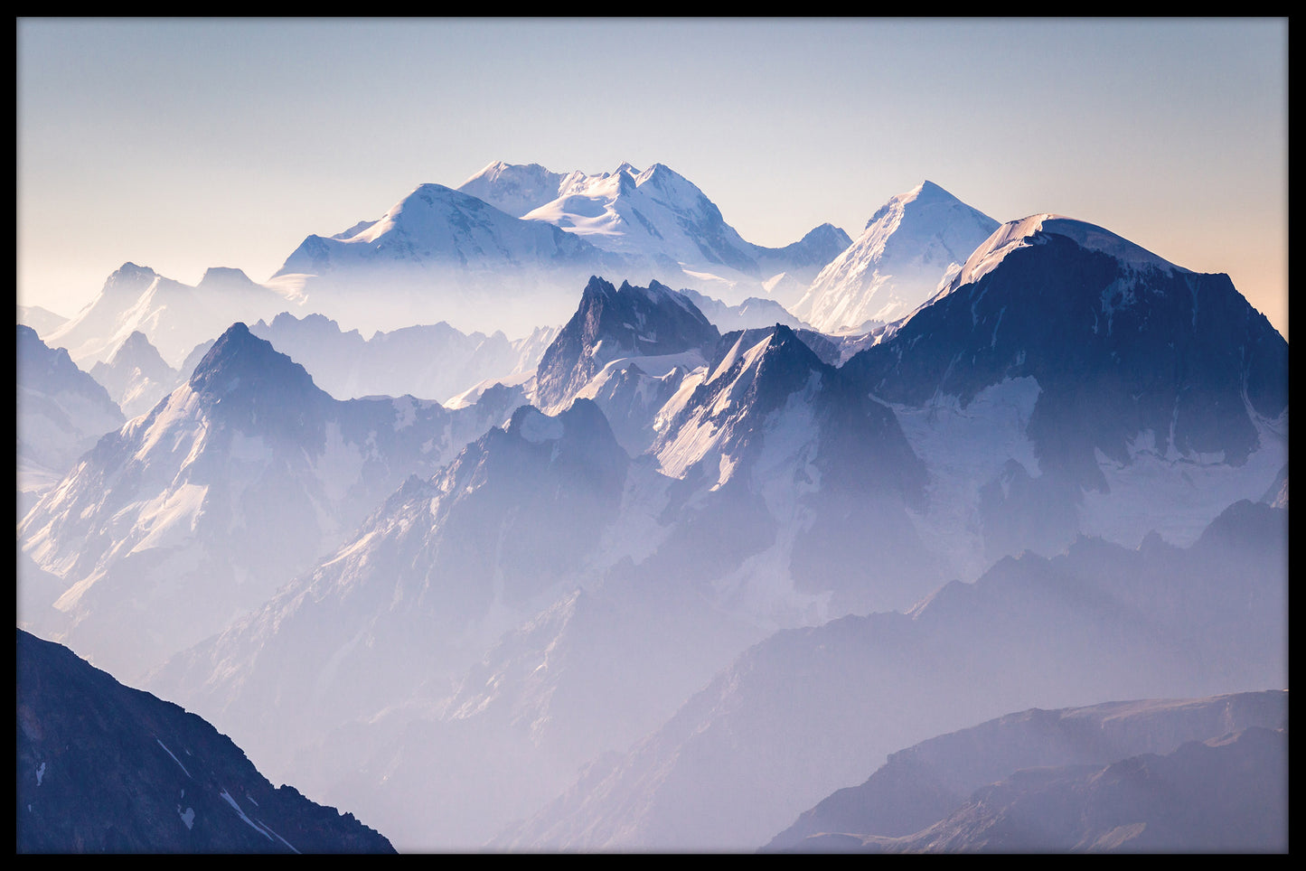Beautiful Misty Mountains juliste