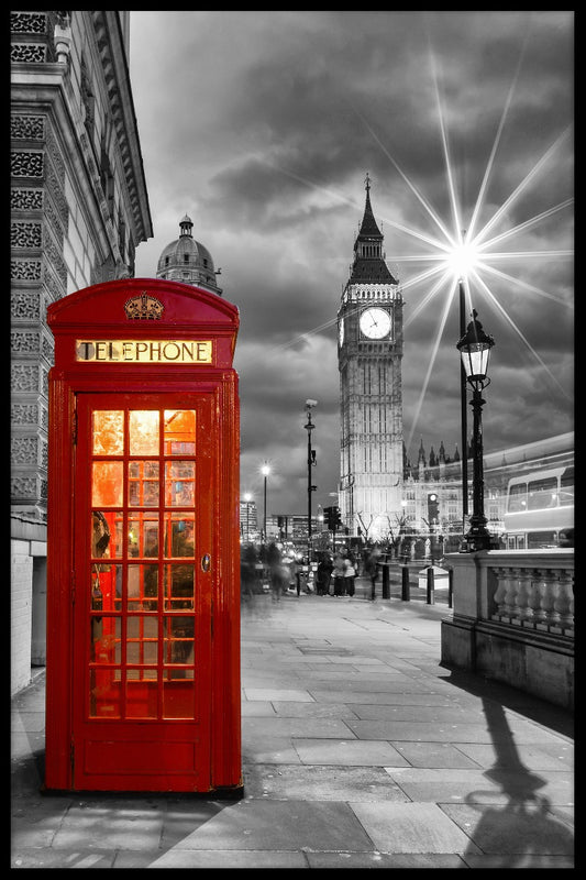 London Phone Booth Westminster juliste-pp