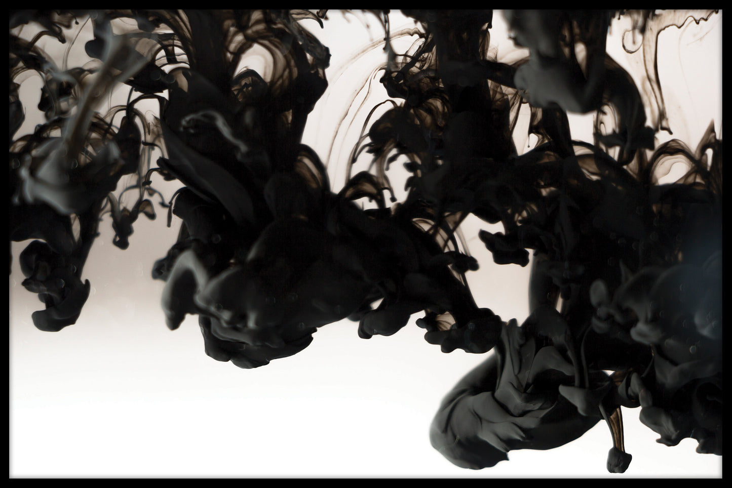 Black Ink In Water juliste