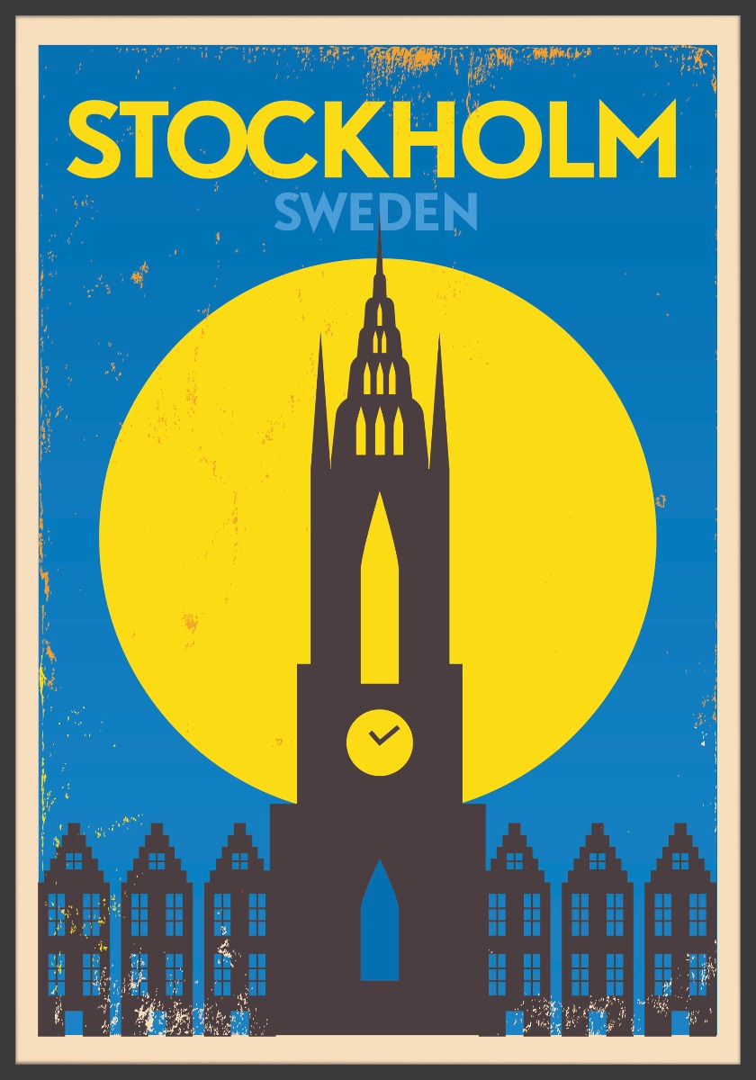 Stockholm Vintage juliste