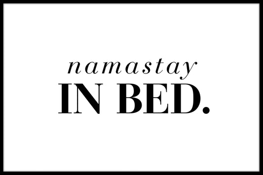 Namastay In Bed juliste