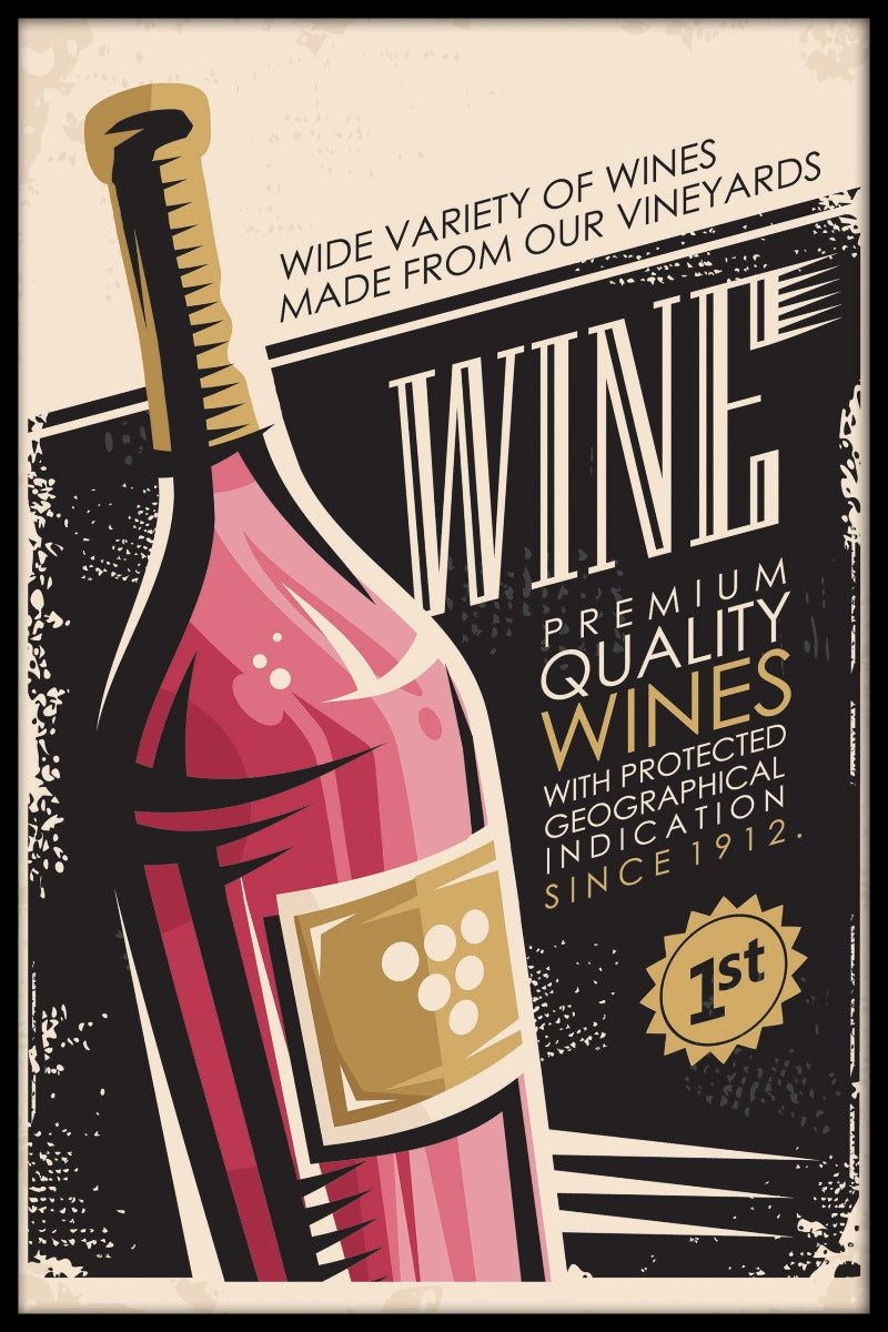 Wine Vintage juliste