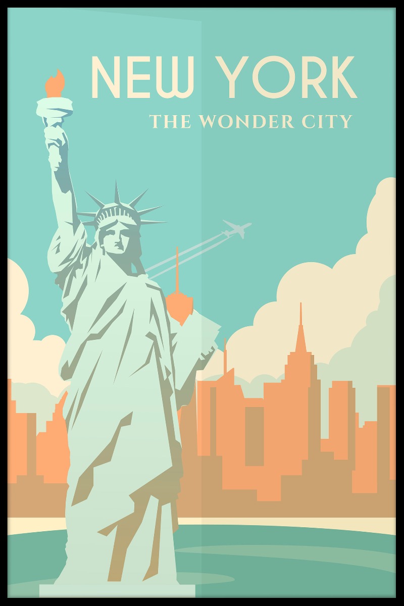 New York Vintage Travel juliste