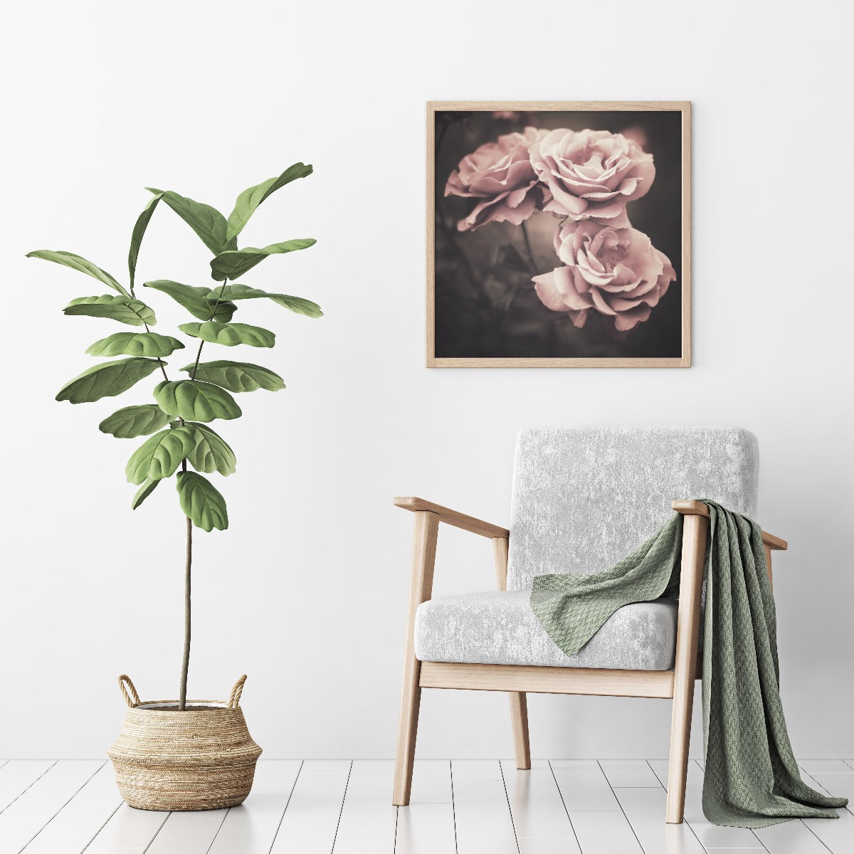 Vintage Flowers juliste