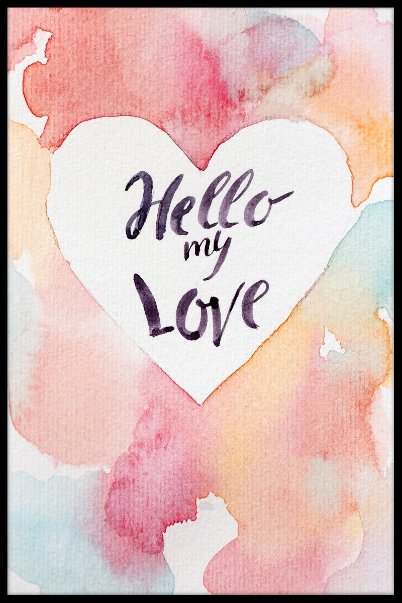 Hello My Love juliste