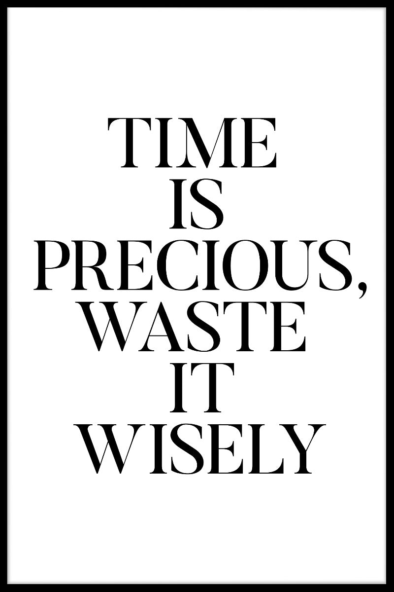 Waste It Wisely juliste
