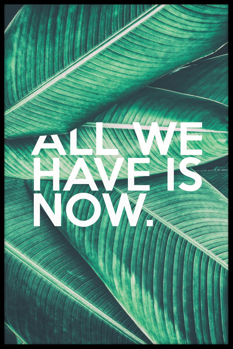 All We Have Is Now juliste