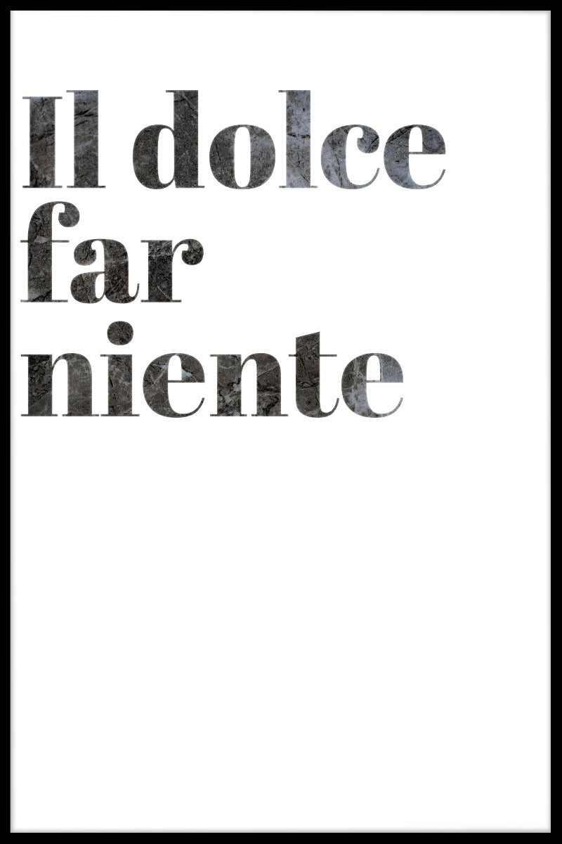 Il Dolce Far Niente juliste