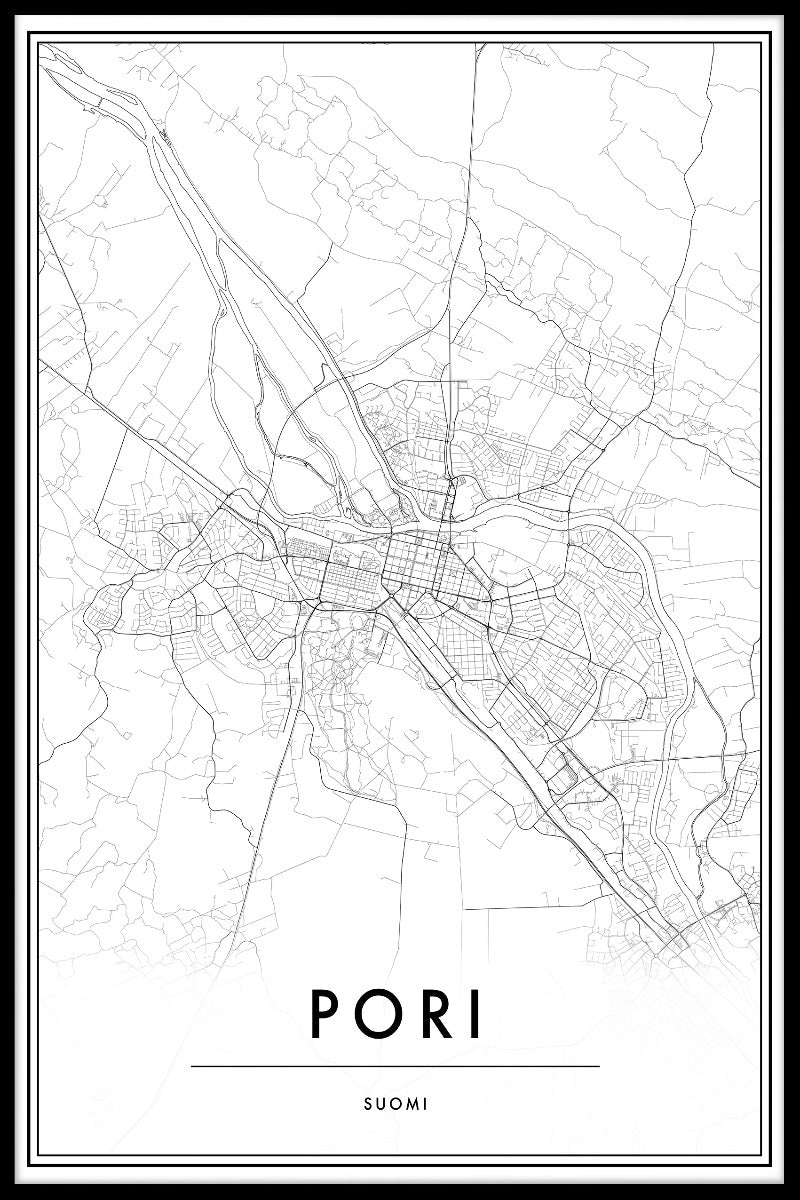 Pori Map juliste