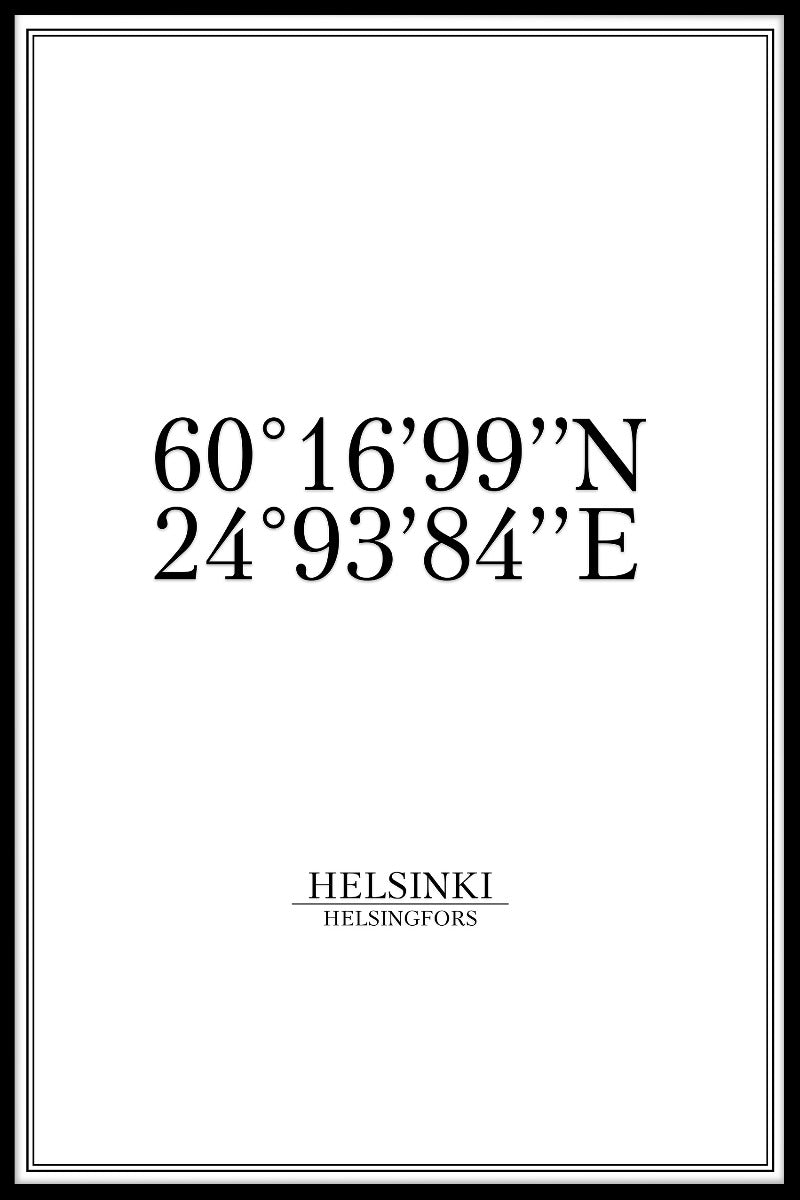 Helsinki Coordinates juliste