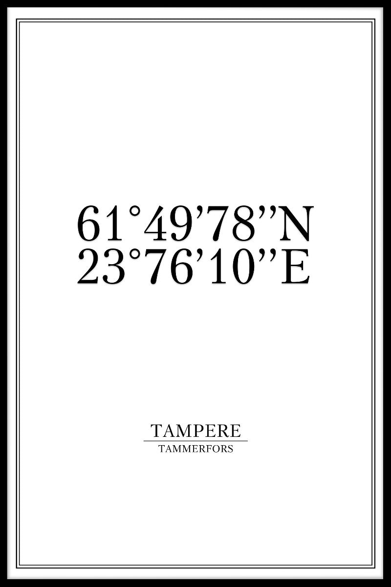 Tampere Coordinates juliste