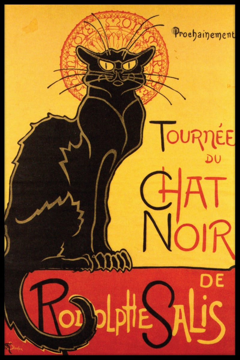 Chat Noir Vintage juliste
