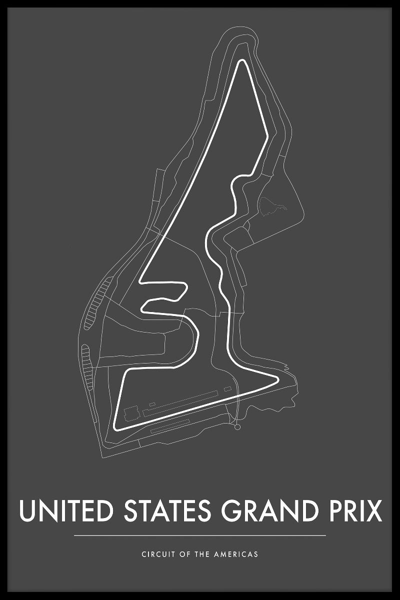 Circuit of the Americas US GP juliste