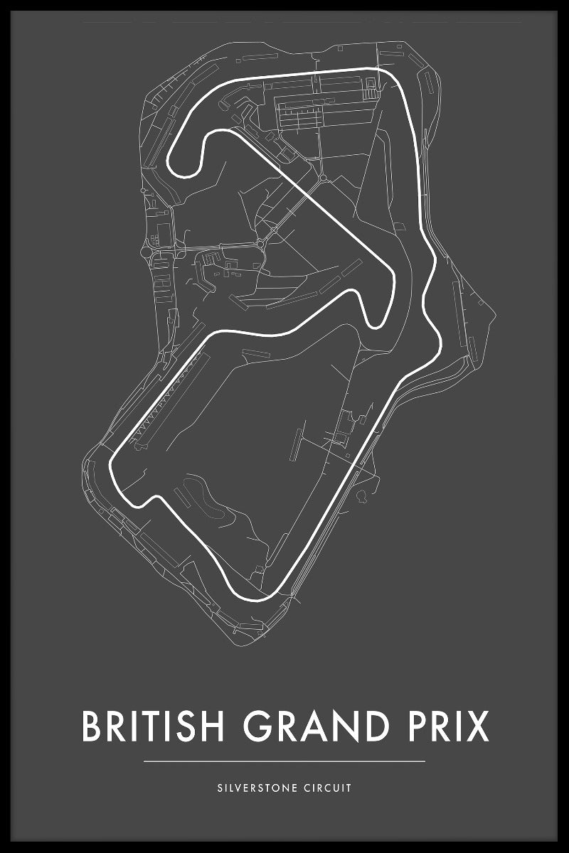 Silverstone British GP juliste