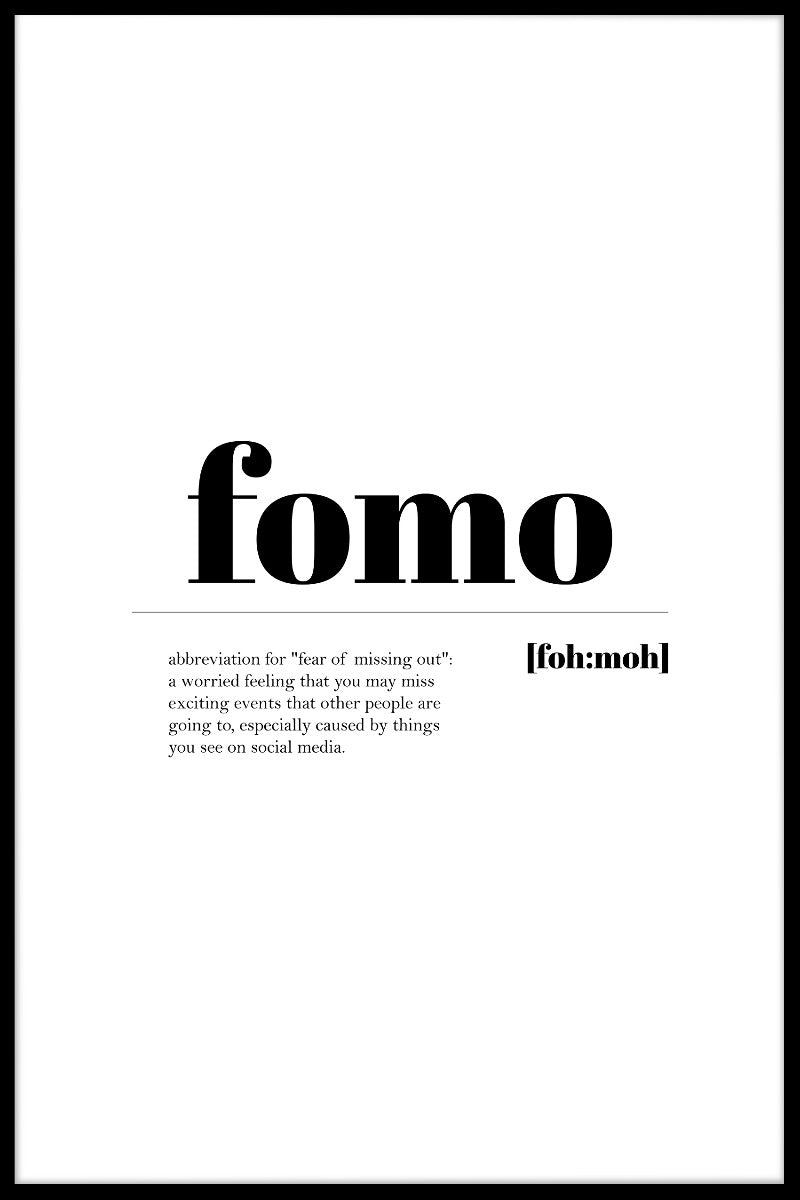 Fomo juliste