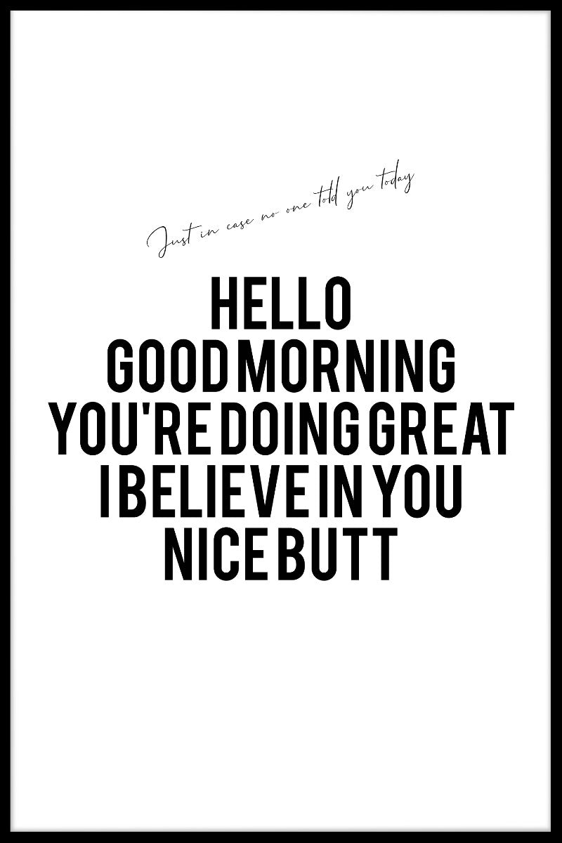Nice Butt juliste