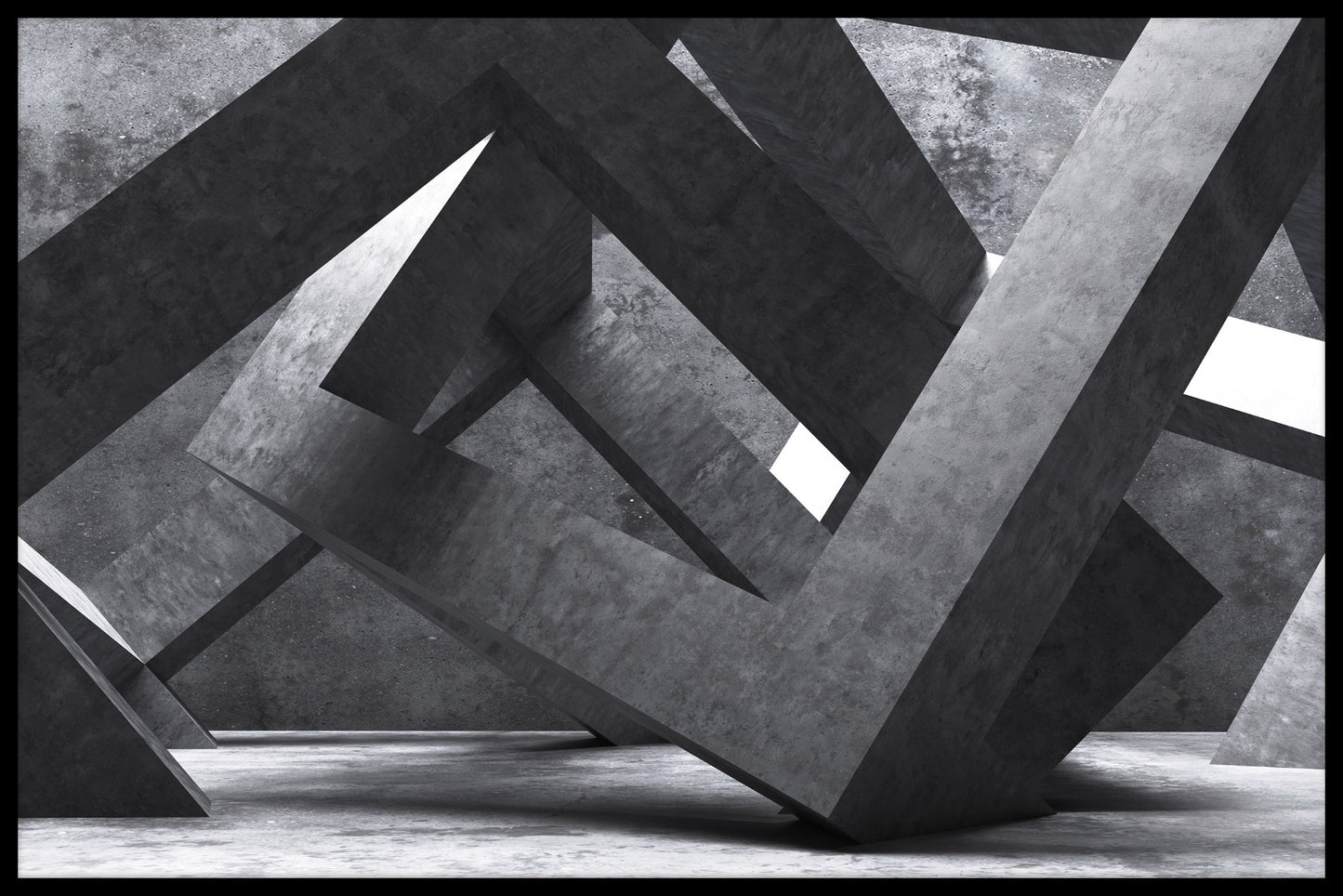 Abstract Architecture juliste