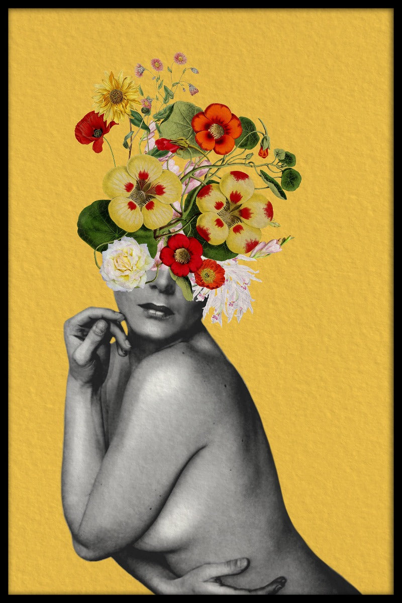 Floral Woman juliste