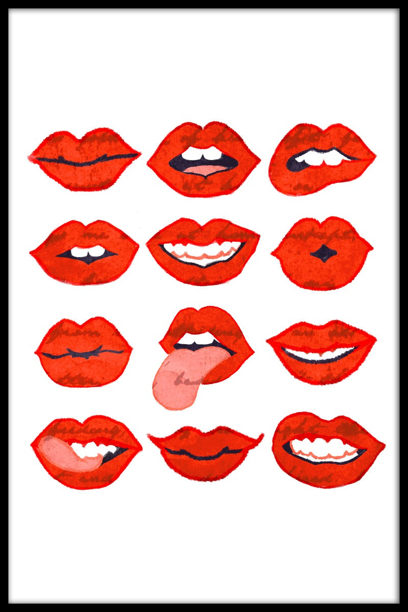 Red Lips juliste