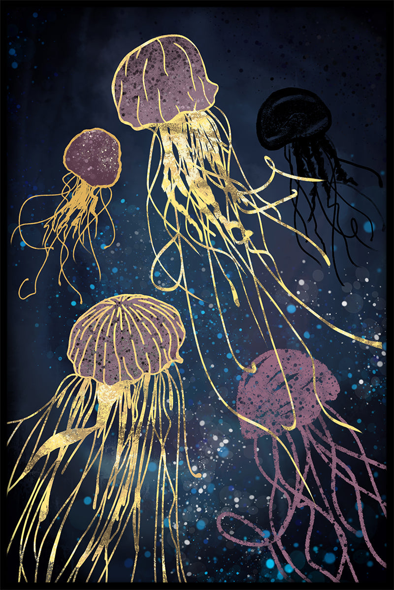 Jellyfish Art juliste