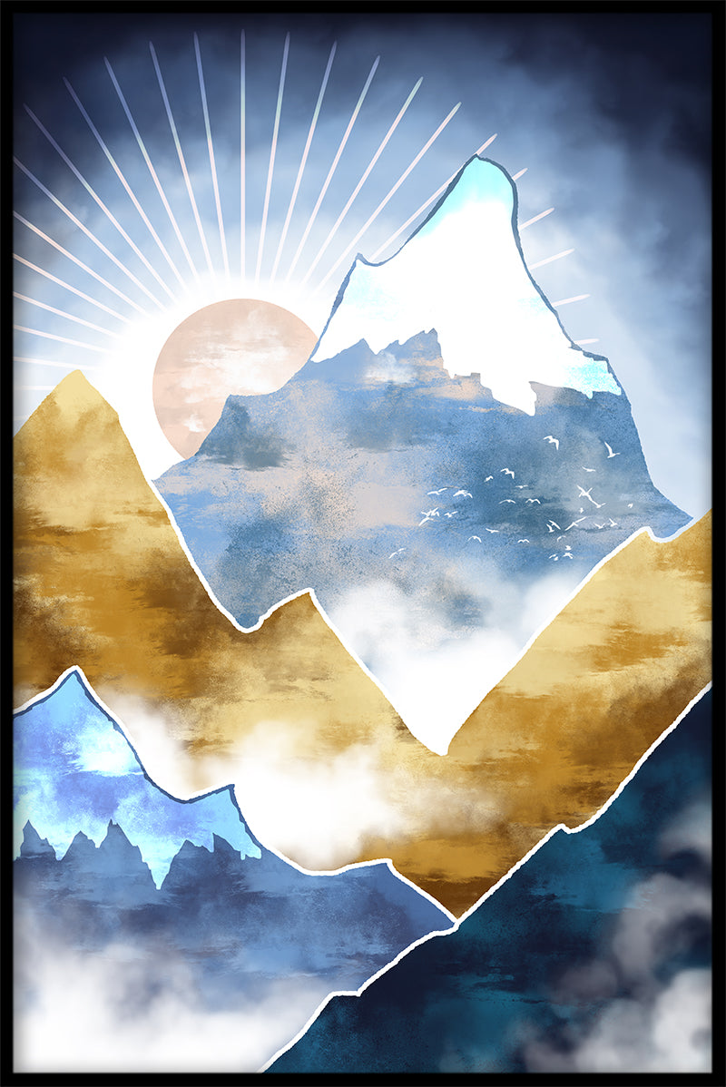 Mountain Art N02 juliste