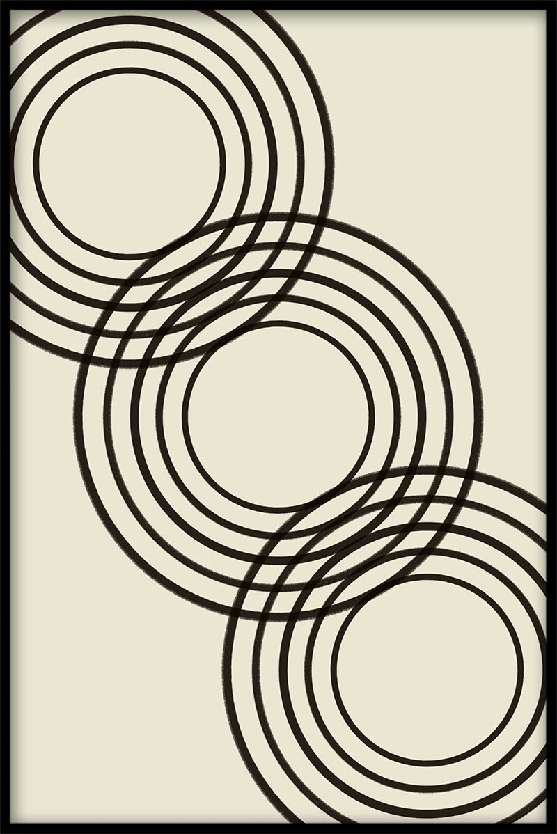 Abstract Rings Art juliste