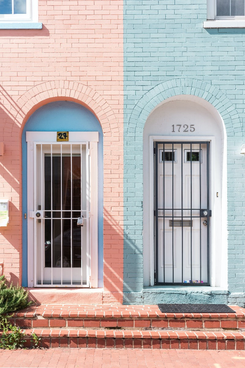 Pink & Blue Contrast juliste