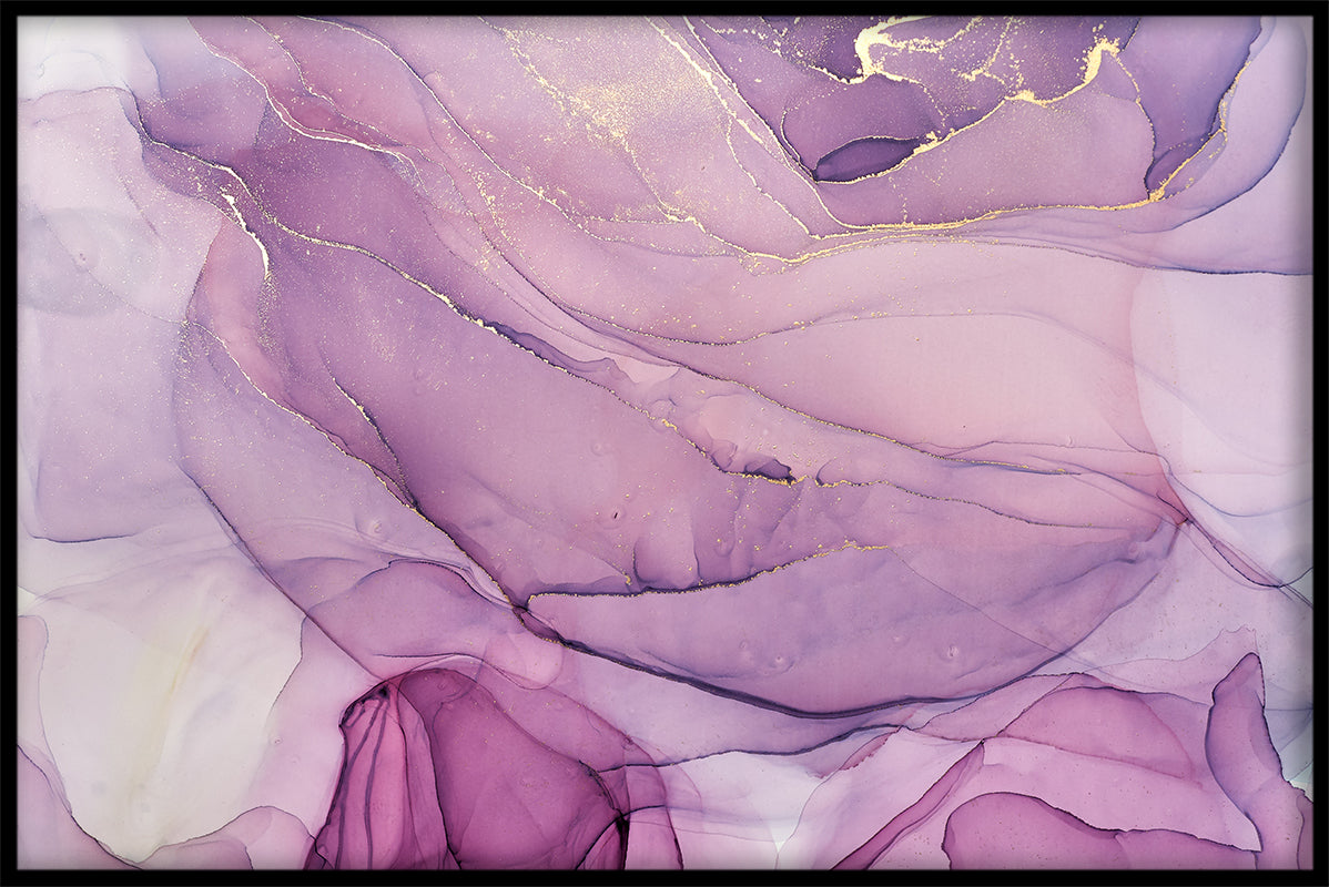 Abstract Purple Colors juliste