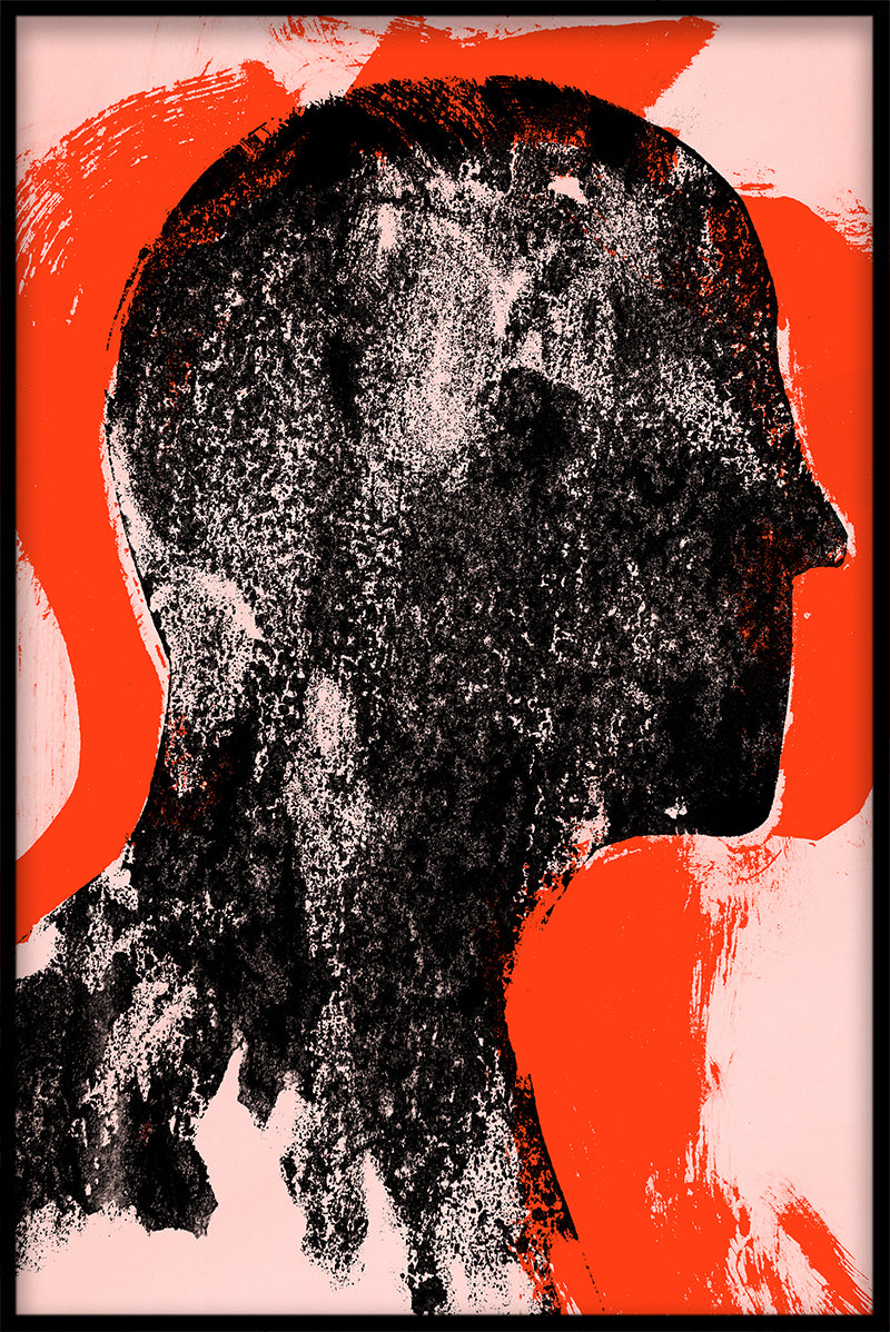 Abstract Face juliste