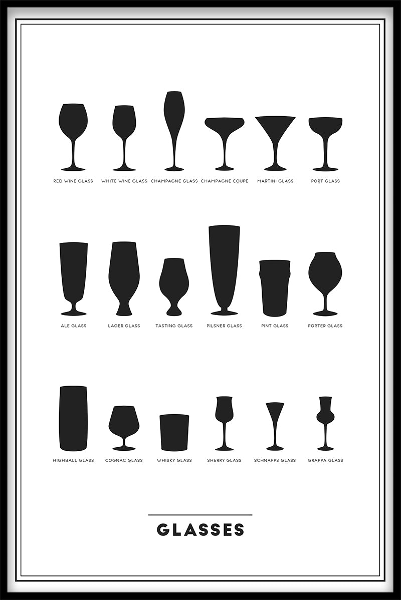 Glasses juliste
