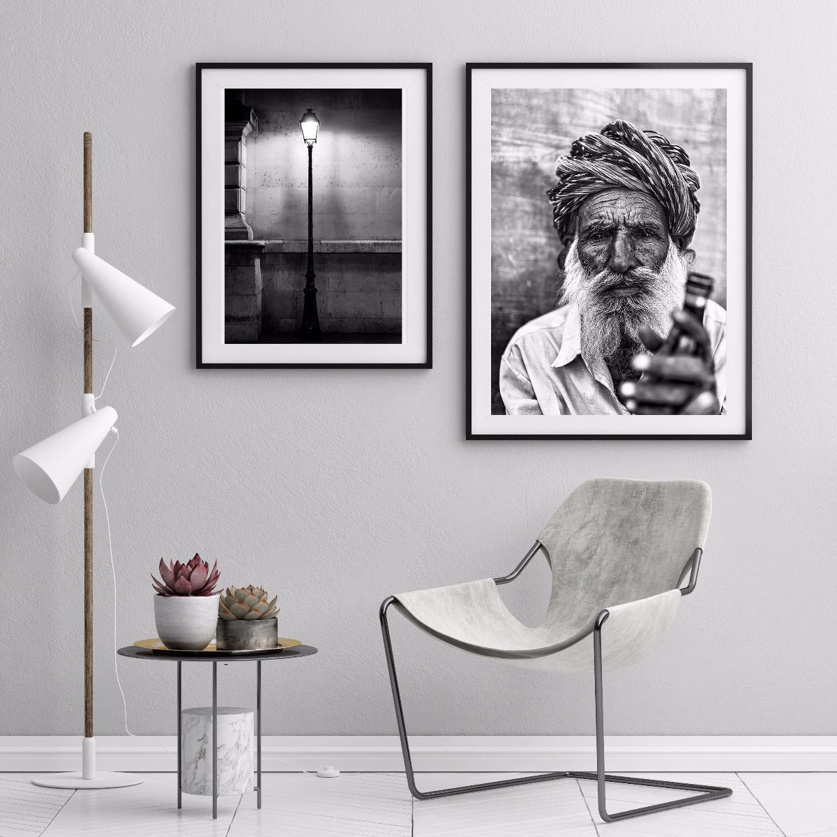 Indian Man Portrait juliste