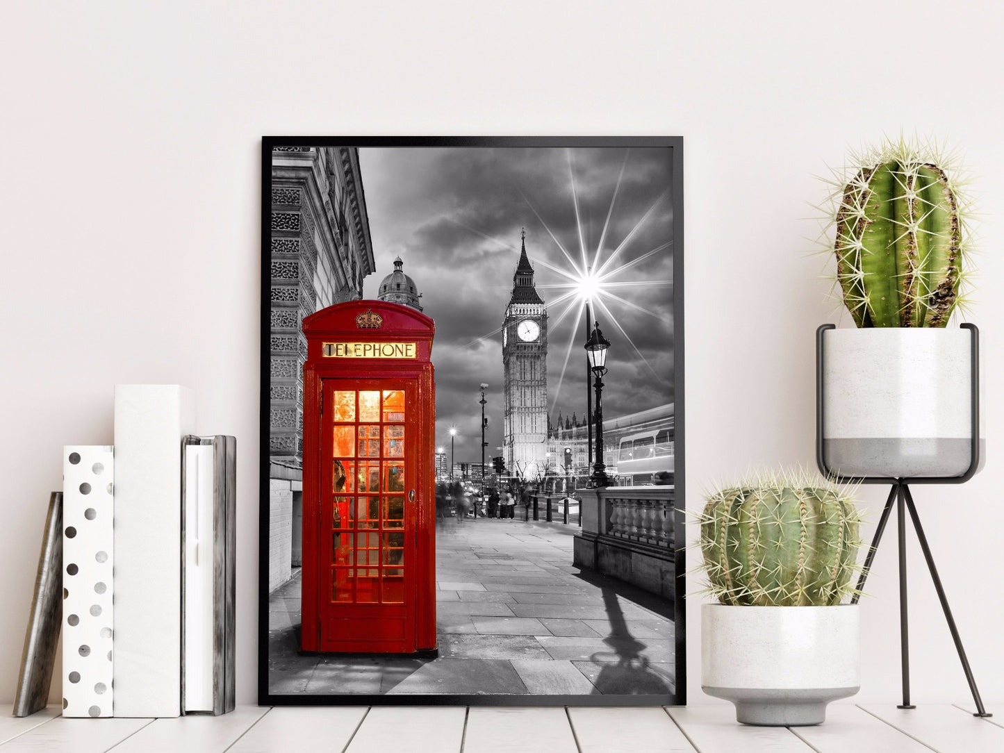 London Phone Booth Westminster juliste