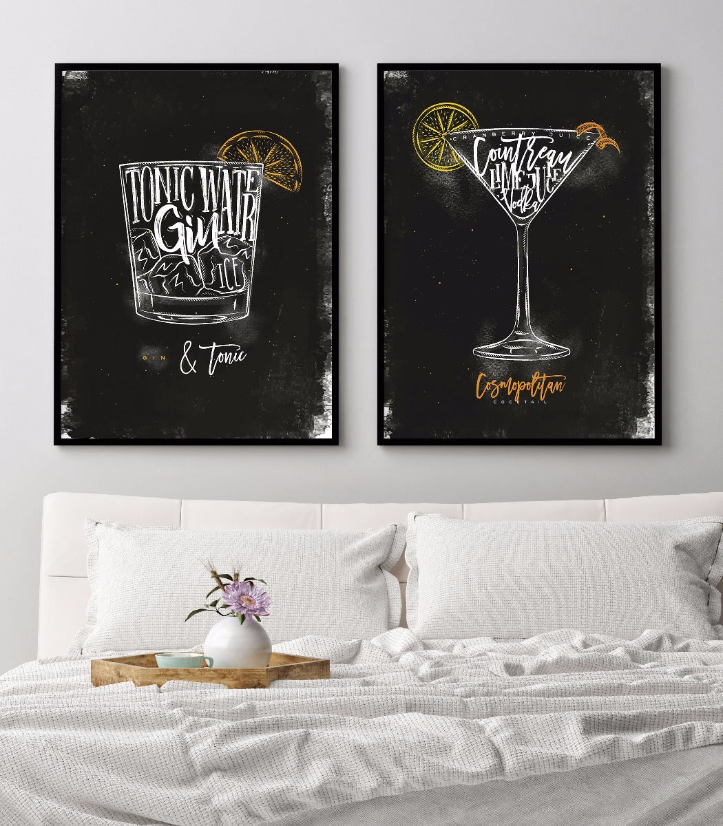 Gin & Tonic Cocktail juliste