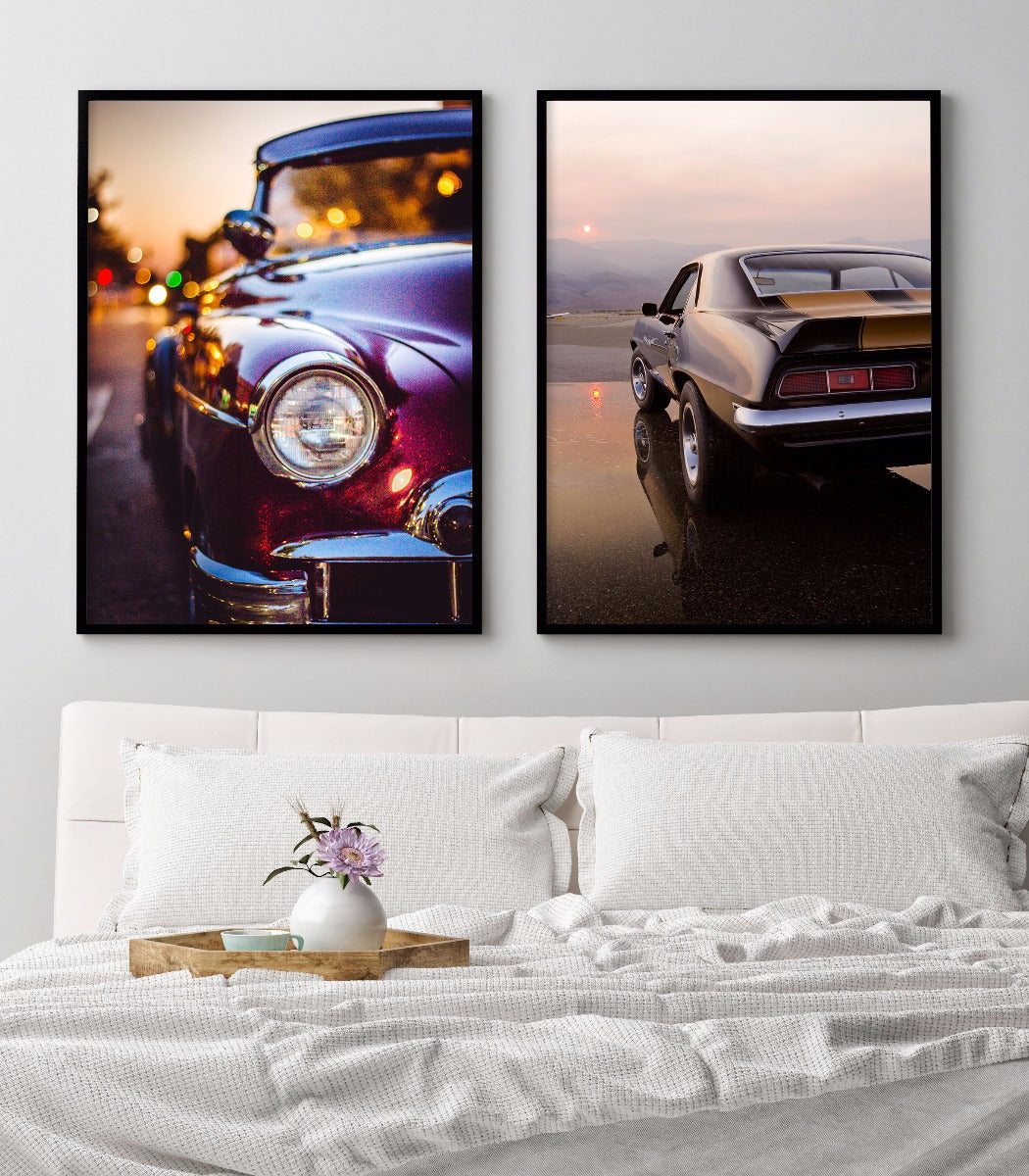 Classic Car Vintage Traffic juliste