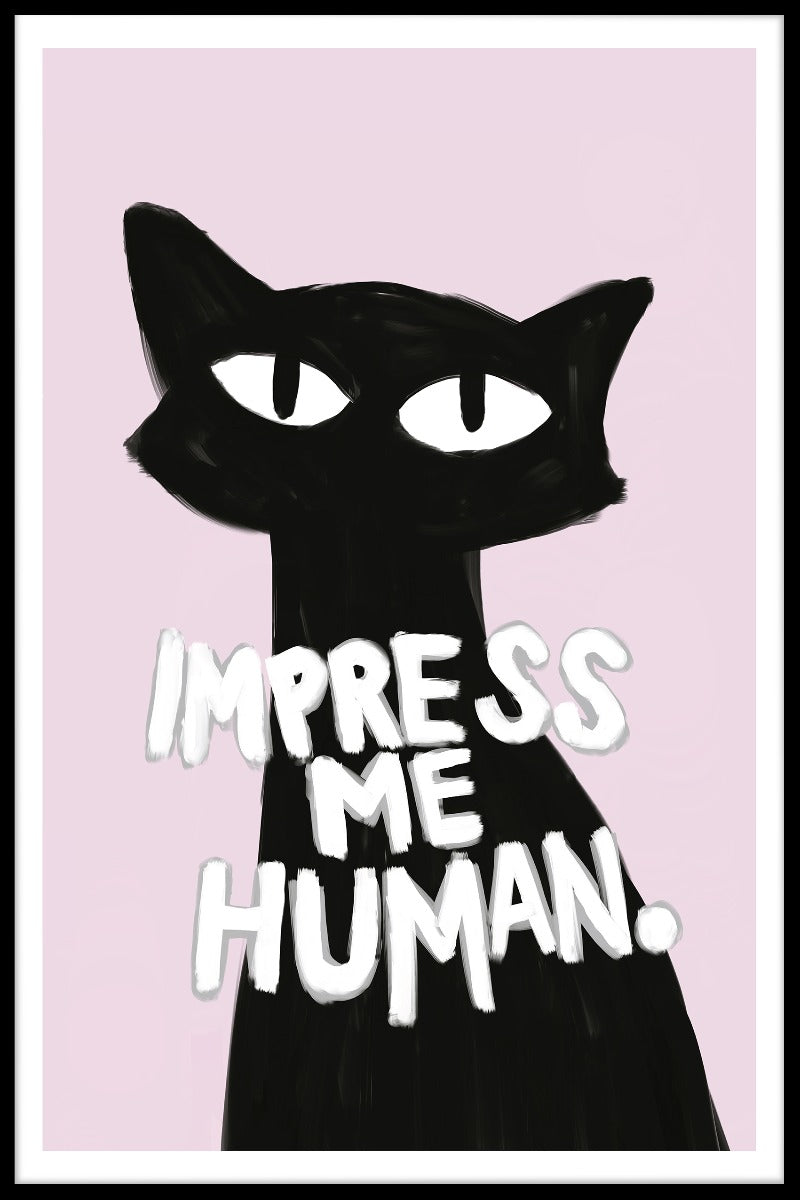 Impress Me Human juliste