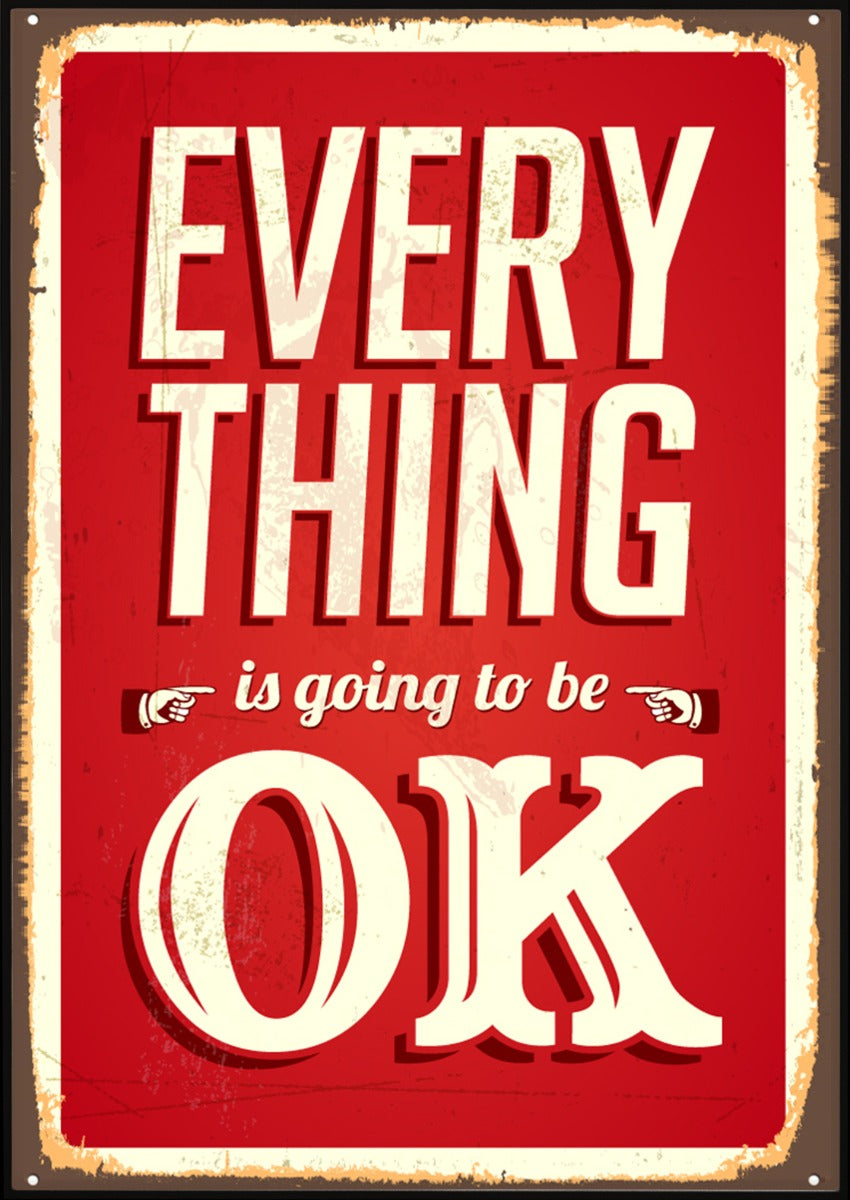 Everything OK Vintage juliste