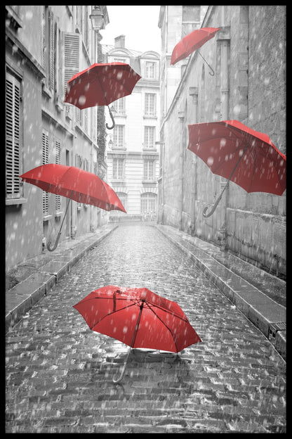 Red Umbrellas juliste