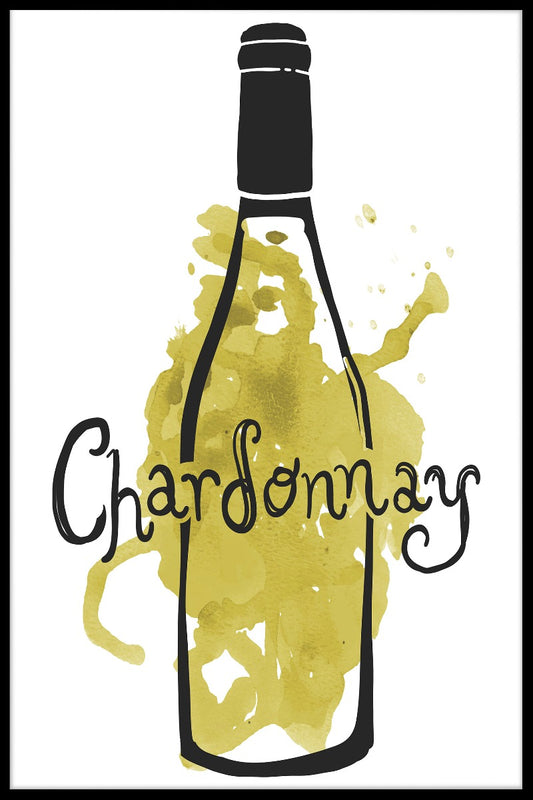 Chardonnay Lovers Illustration juliste