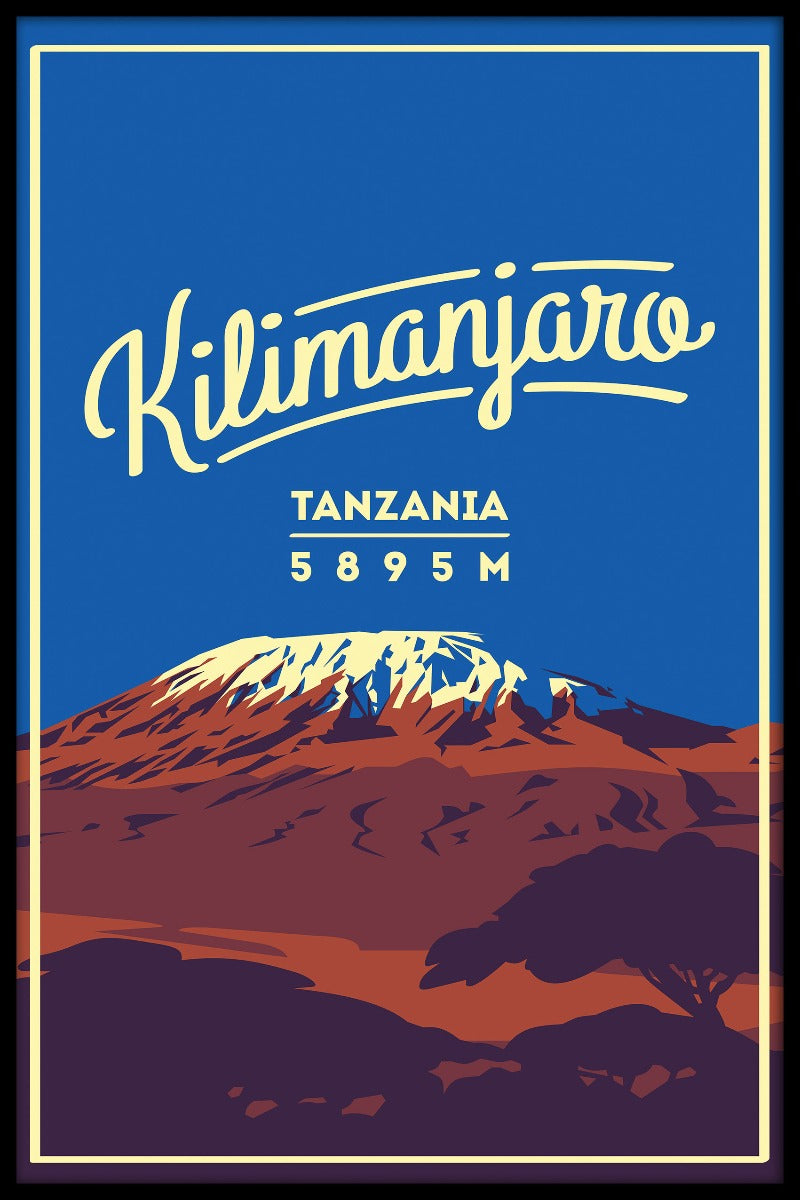 Kilimanjaro Vintage juliste