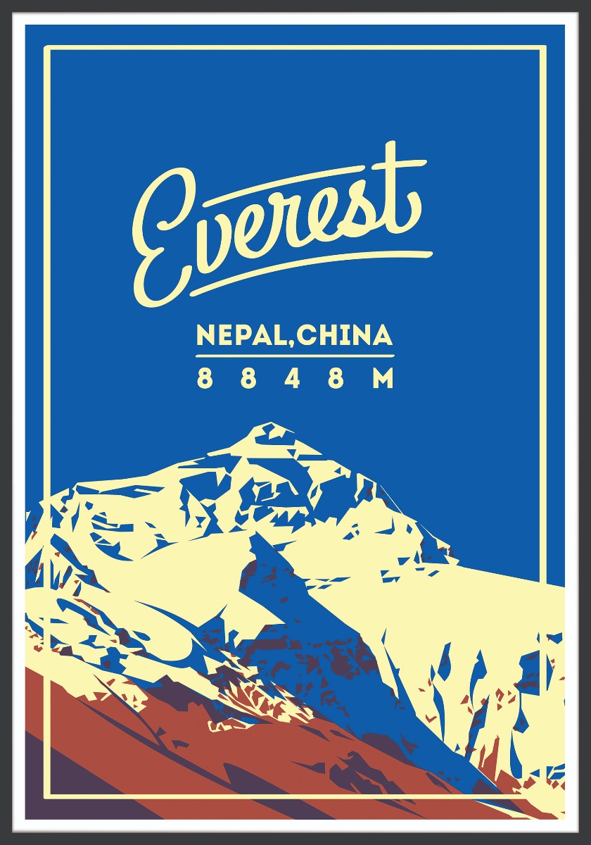 Everest Vintage N02 juliste