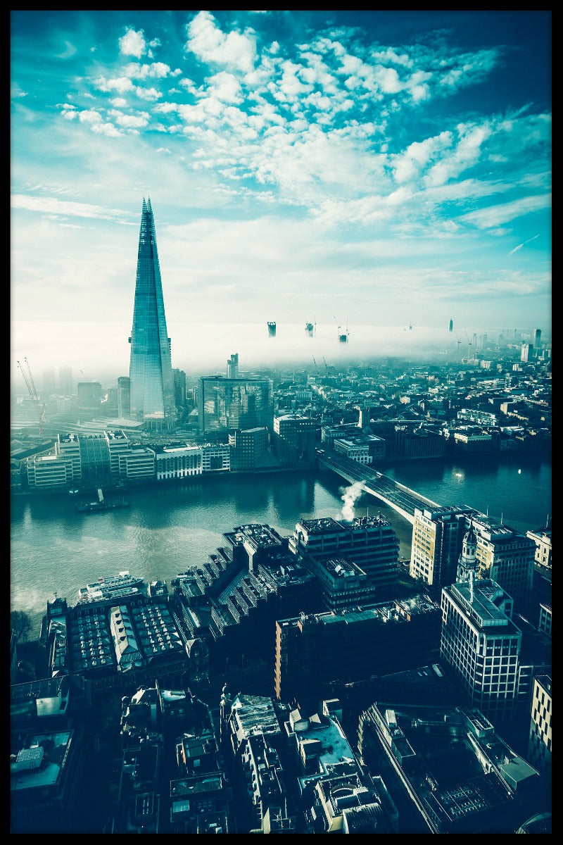 London Shard Skyline juliste
