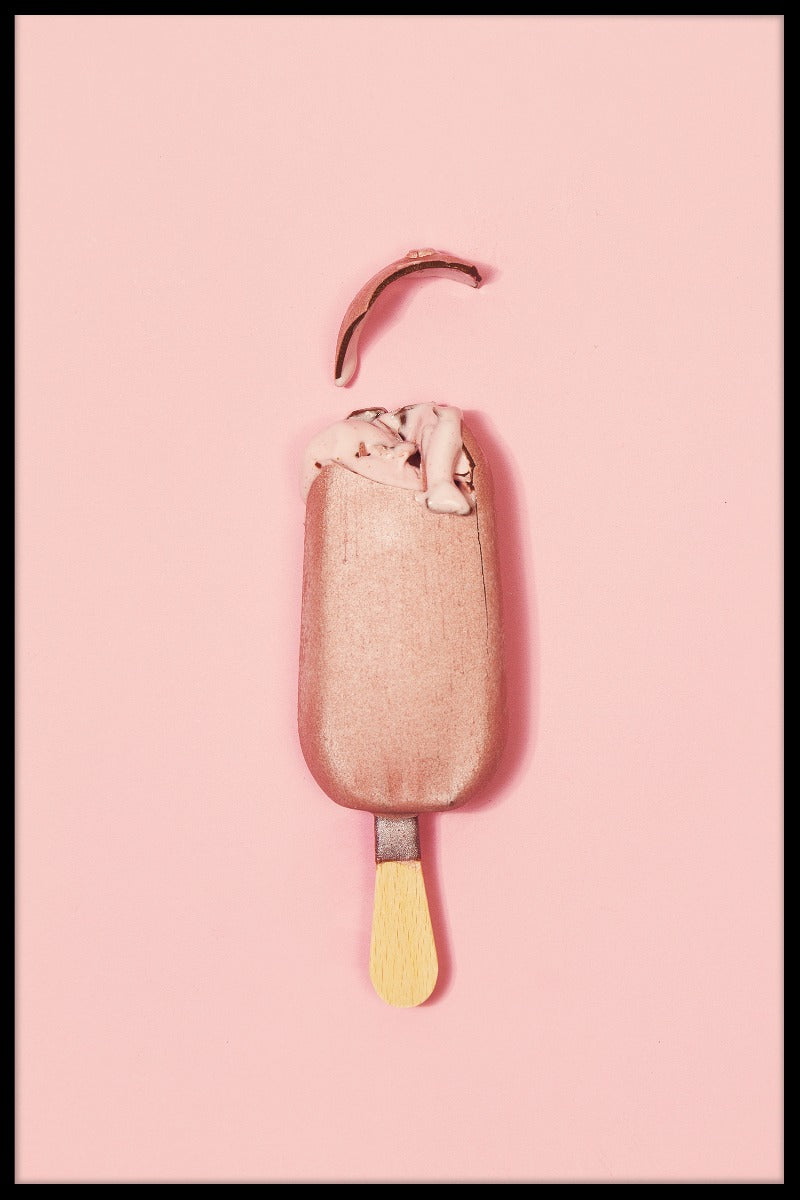 Ice Cream on Pink juliste