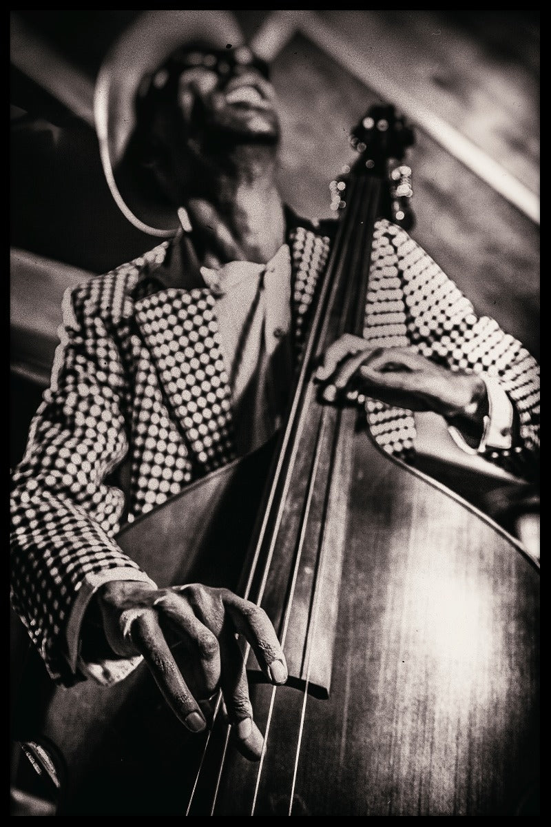 Vintage Jazz Player juliste