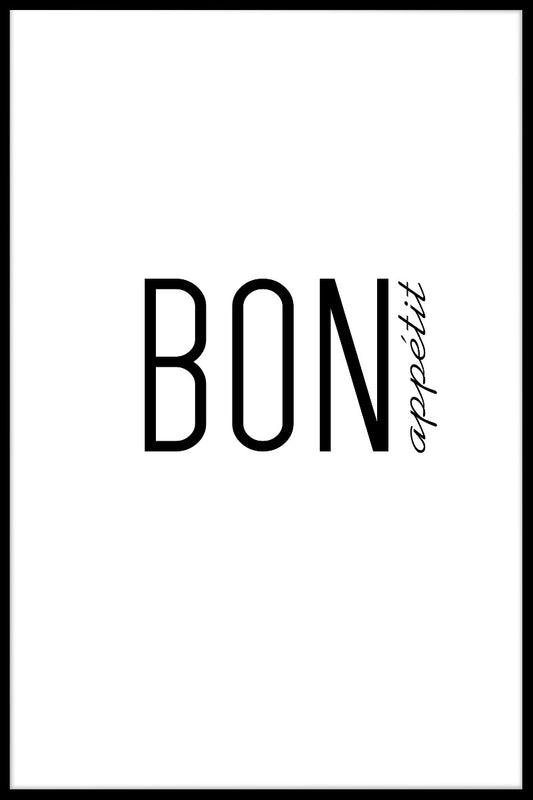 Bon Appetit juliste