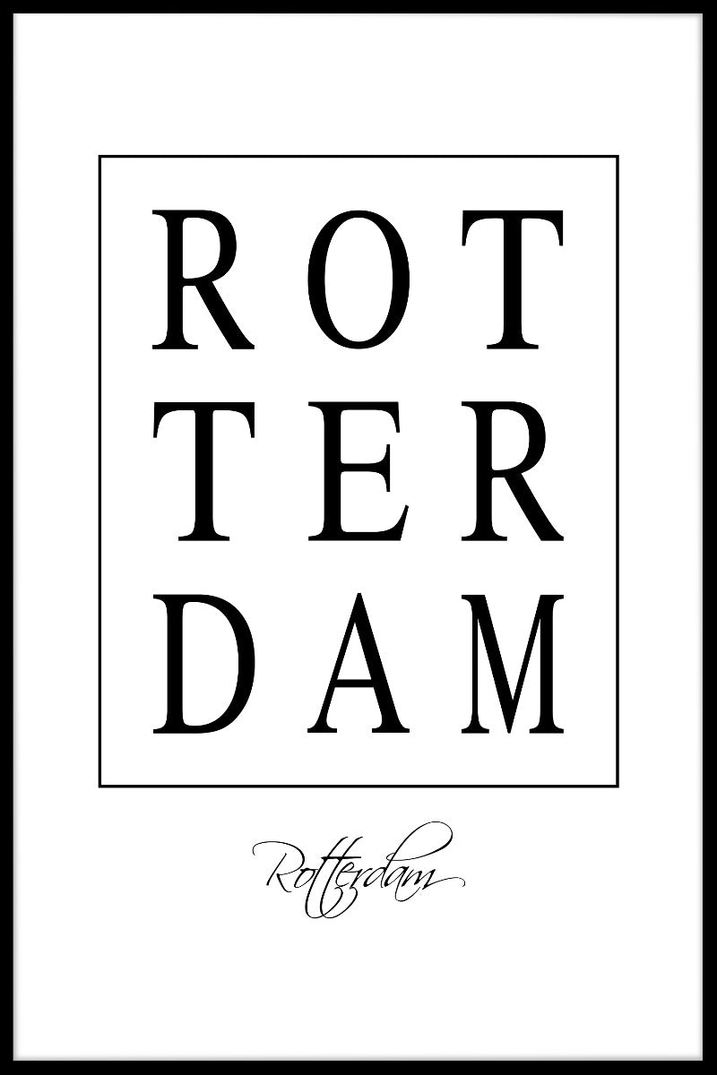 Rotterdam Box Text juliste