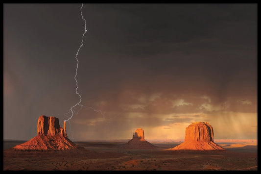 Monument Valley Lightning juliste