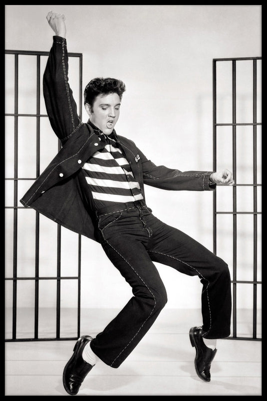 Dancing Elvis Vintage juliste