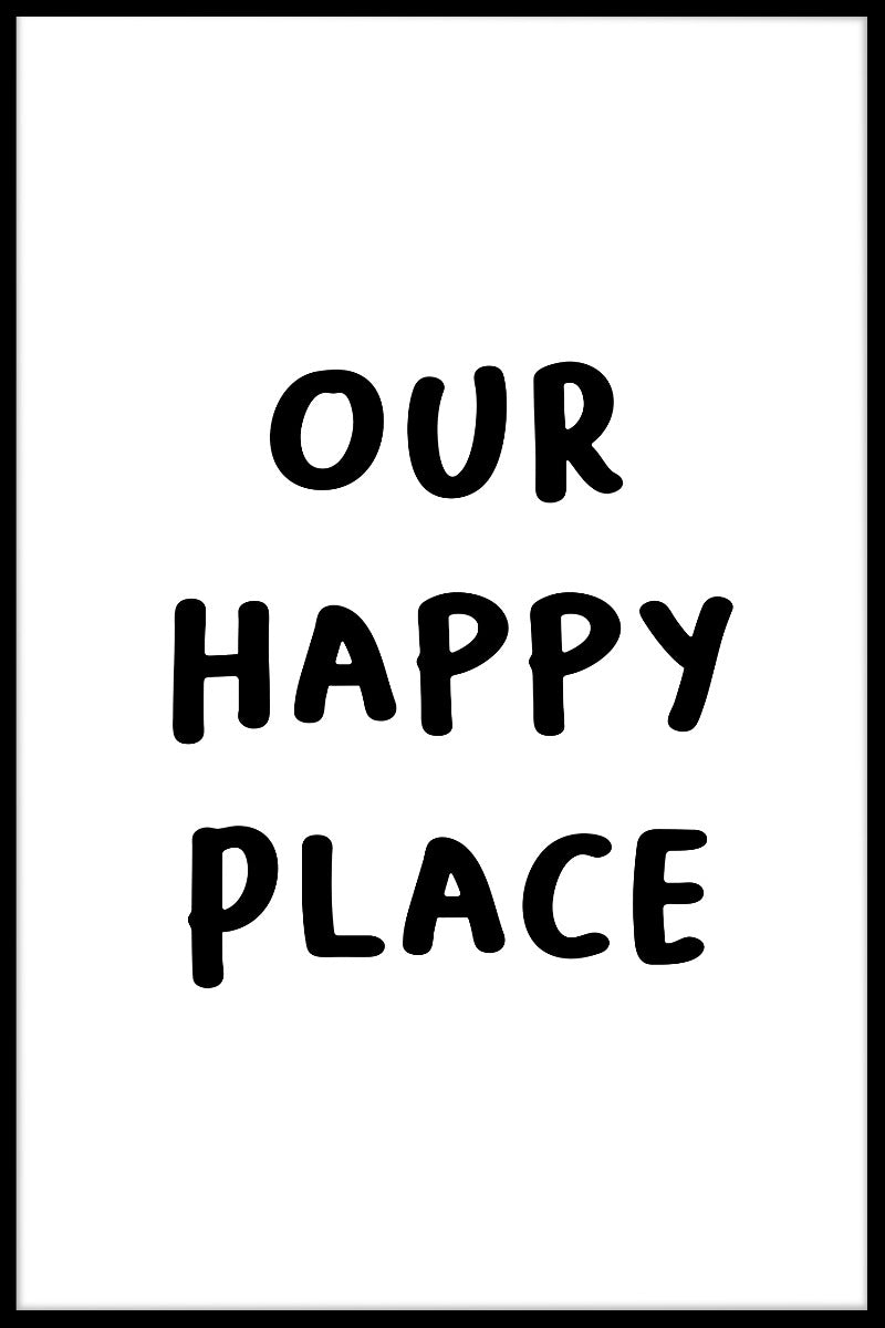 Our Happy Place juliste